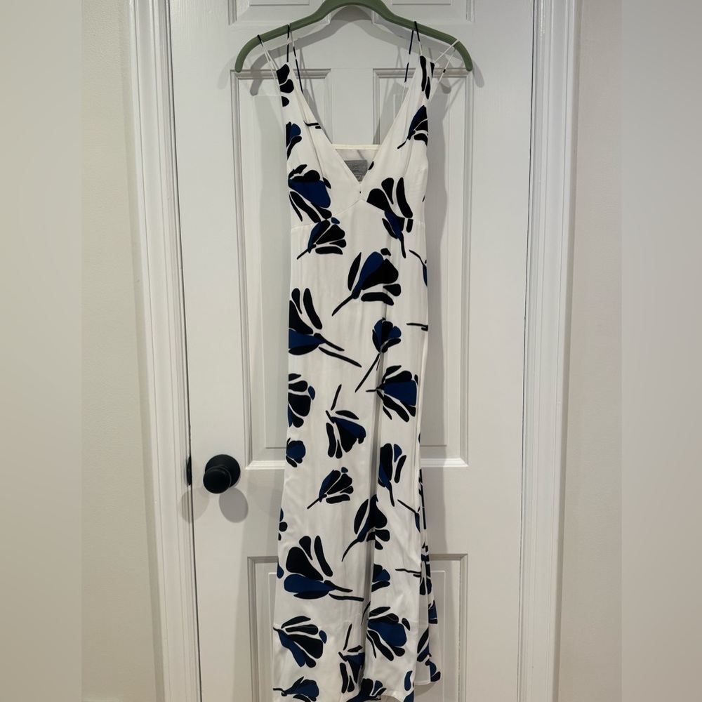 Jason Wu Floral Open Back Dress